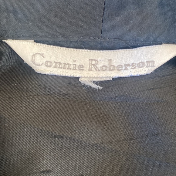 Connie Robertson black silk blouse - Picture 5 of 6